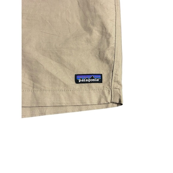 Patagonia Mens Lightweight All-Wear Hemp Shorts Size 36 Beige Organic 6" Inseam - Picture 6 of 12